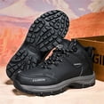 thumbnail image 3 of LASUDRAA Mens Hiking Shoes Waterproof Non-Slip Outdoor Trailing Boots Lightweight Comfortable Walking Shoes for Camping Hiking, 3 of 8