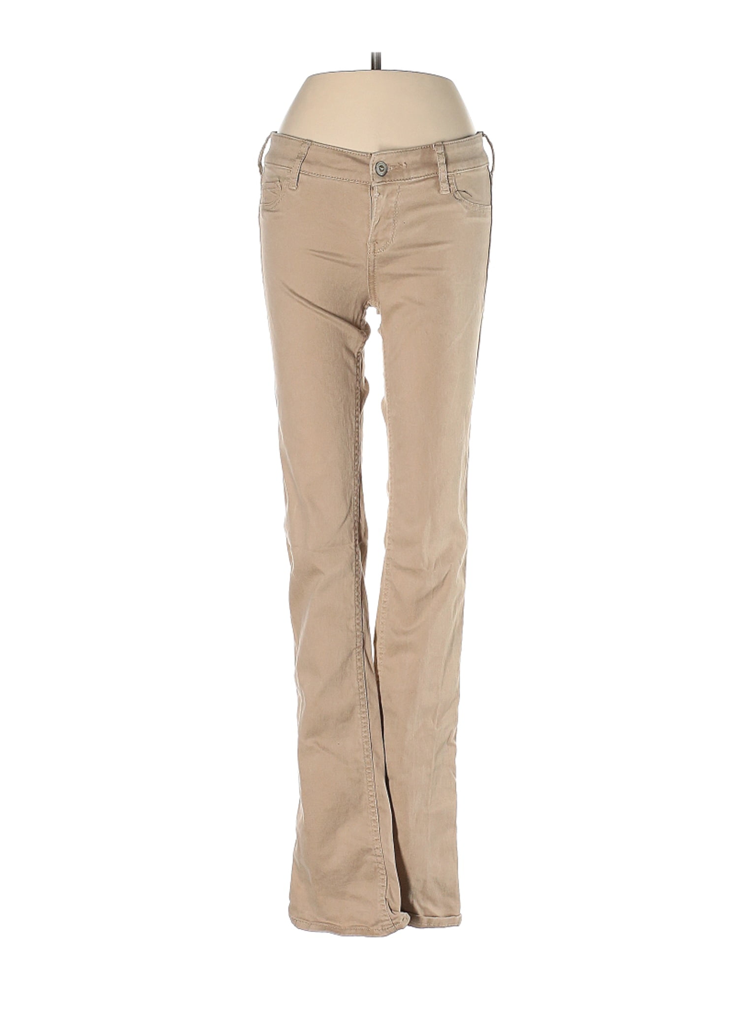 hollister khaki pants womens