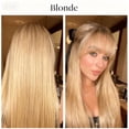 thumbnail image 3 of Gnmfd clip‑in seamless bangs with sideburns, hand‑woven synthetic hairpiece, long airy fringe, 2 pack, daily wear or events, 3 of 7