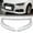 Painted White, variant on Stay Tuned Performance Front Bumper Splitter Spoiler Lip For 2019-2020 Audi A4 B9 S-Line Painted Black