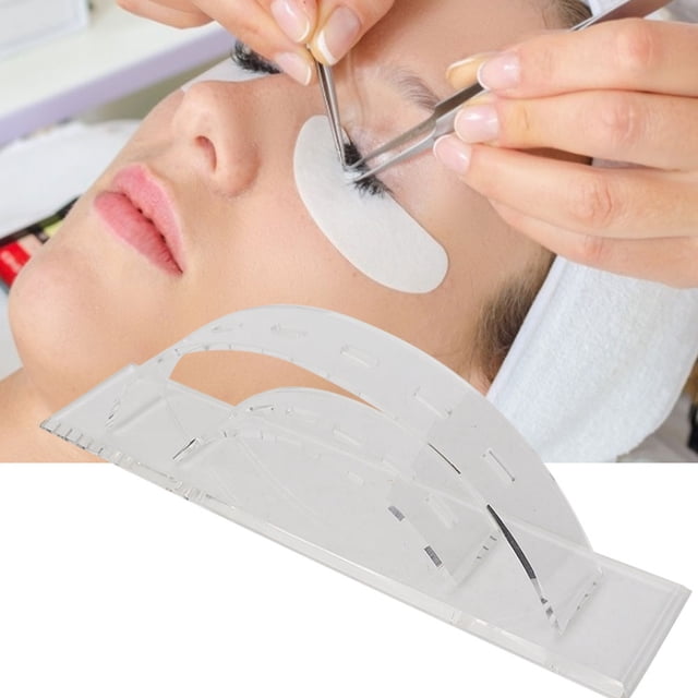 Transparent Acrylic False Eyelashes Grafting Tweezers Display Stand Storage Rack with 6 Holes, Durable & Hygienic
