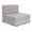 Light Gray, variant on VIXLON 4 Piece Floor Sofa Bed Couch Memory Foam Folding Mattress Convertible Flip Sofa Bed Chair Modern Fold Down Sleeper Sofa