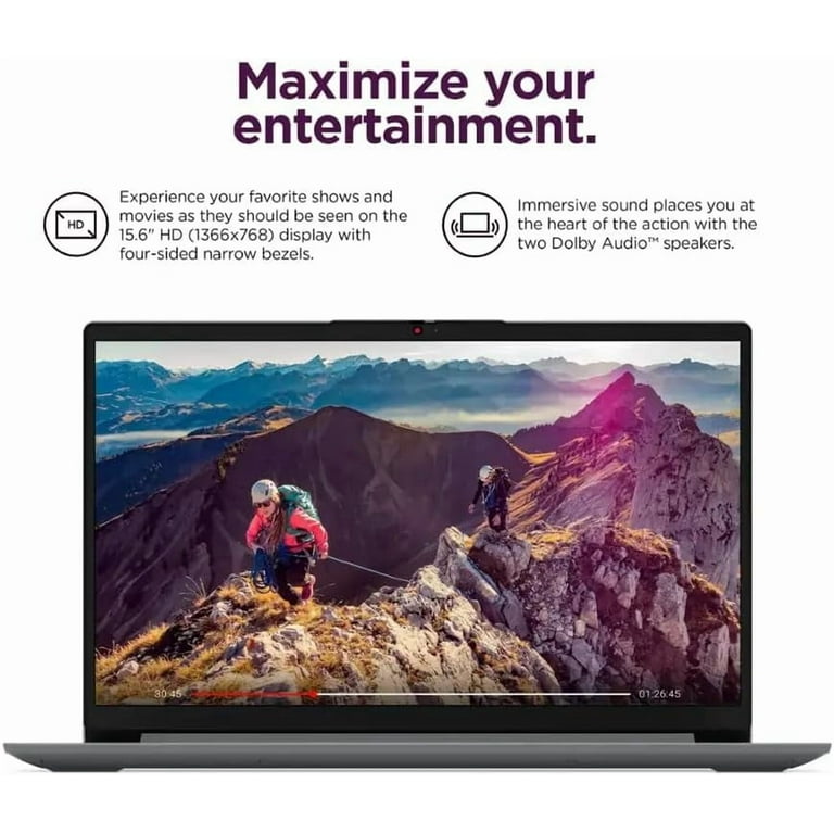 Lenovo Ideapad 1 15 Inch Laptop Computer, HD 15.6 Laptop
