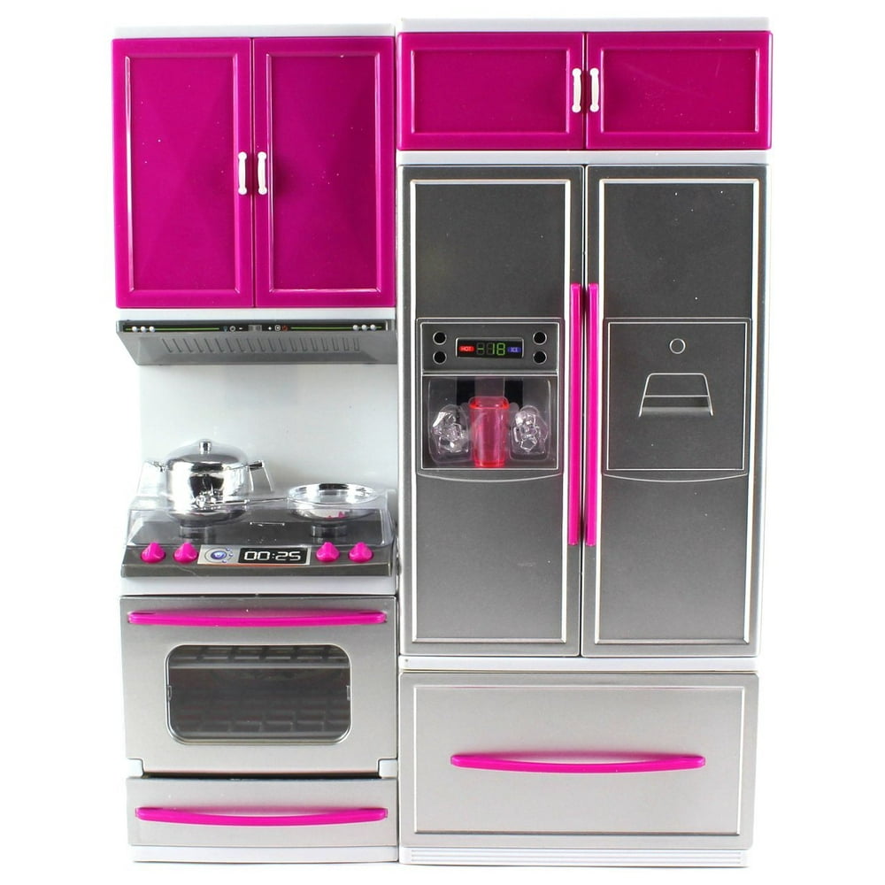 fridge and oven set
