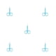 thumbnail image 1 of Vogacara Pinza para cutículas de uñas, tijeras de acero inoxidable, galvanoplastia, resistente al agua, conveniente pinza para el pelo de la nariz, azul Type2 NO2 Vogacara CBP288406, 1 of 4