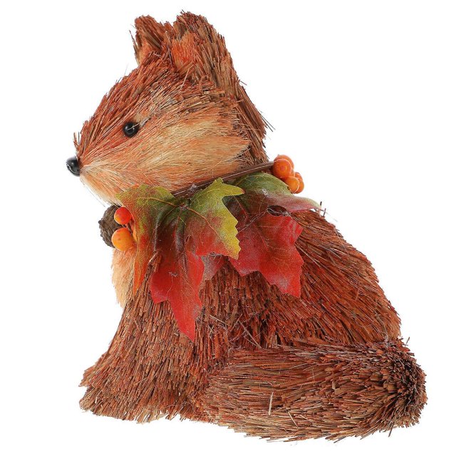 Wooden Nature Animals, Elegant Ornament for Micro Landscaping and