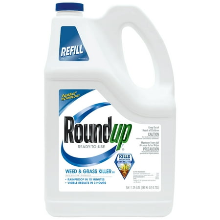 Roundup Ready-To-Use Weed & Grass Killer III Refill, 1.25