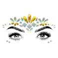 thumbnail image 2 of Pegatinas Face Gems con purpurina SHINEYES, diseño de sirena, 8 unidades, para festivales, 2 of 7