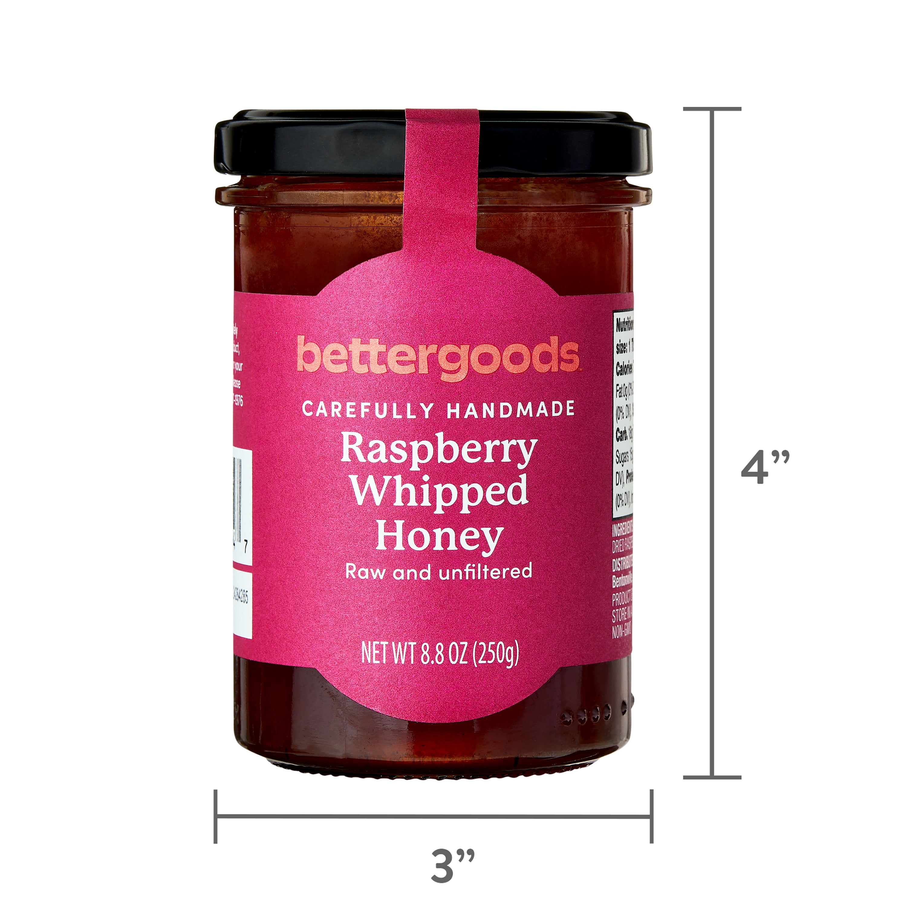 bettergoods Raspberry Whipped Honey, 8.8 oz