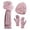 Palpink, variant on REDESS Winter Hat and Gloves Sets for Women, Fleece Lined Beanie Hat Scarf and Touchscreen Glove Sets for Women