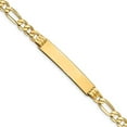 thumbnail image 5 of 14K Yellow Gold Figaro ID Bracelet, 5 of 6