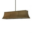 thumbnail image 4 of Meyda 143902 64 in. Nadine Oblong Pendant, Brown Metallic, 4 of 5