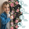 thumbnail image 3 of Blackout Kids Curtains,Pioneer Flower Childrens Insulated Curtains Set Of 2,Bedroom Essentials,Toddler Room Decor 42x54in(106x137cm), 3 of 4