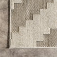 thumbnail image 3 of nuLOOM Teisha Tribal Diamond Indoor/Outdoor Area Rug, 6' 7" x 9', Beige, 3 of 9