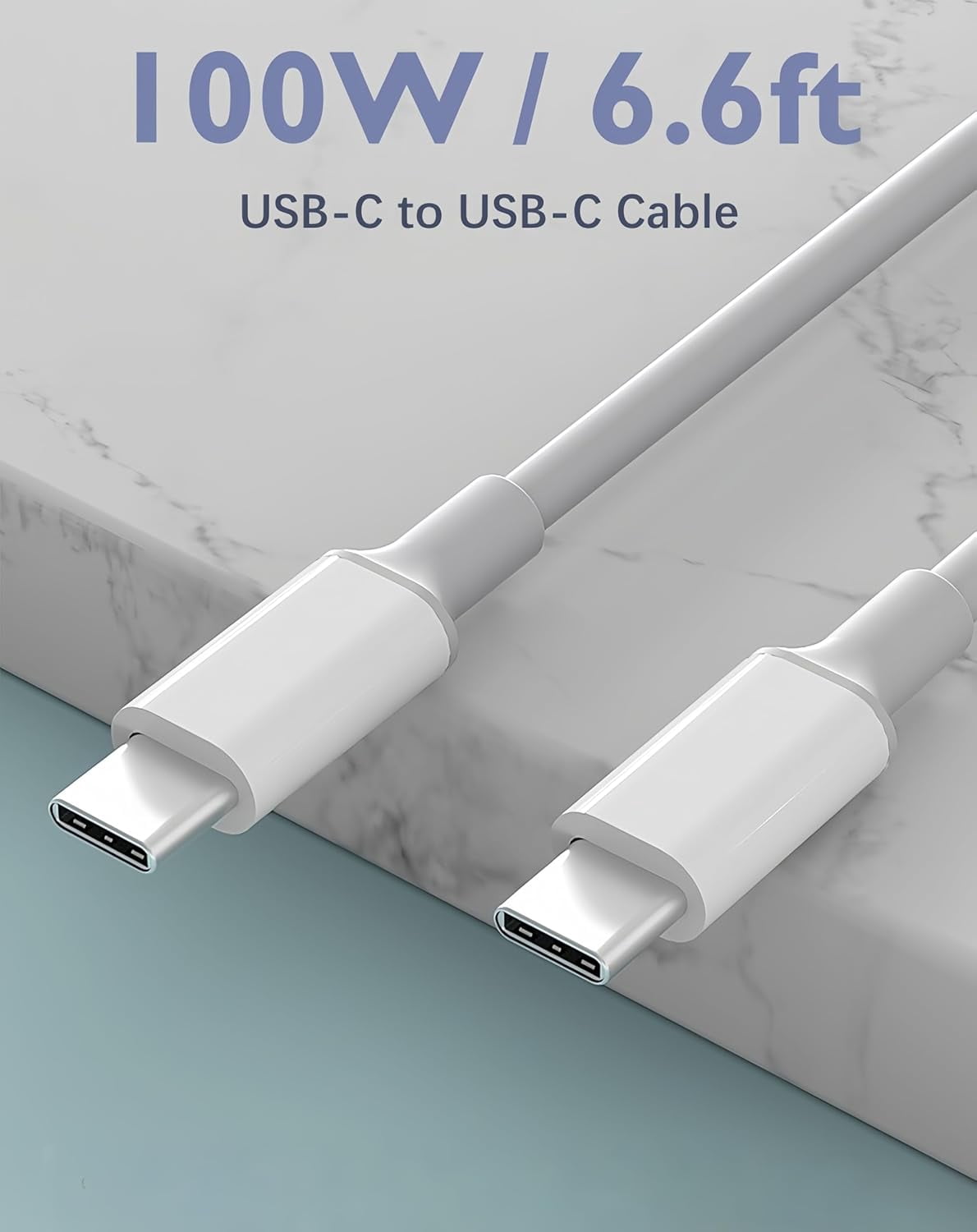 RGHJAR-USB C Fast Charger for Samsung Galaxy Tab A11+, A9+, A9+ Plus, A8, S11, S10 FE, S9+ Plus Tablet, 20W Power Adapter with USB C Cable 6.6ft