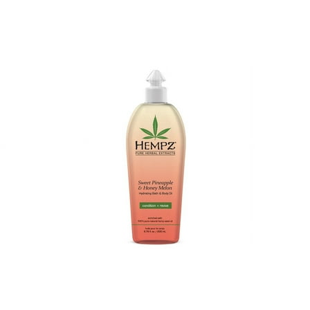 Hempz Sweet Pineapple & Honey Melon Hydrating Bath & Body Oil- 6.76 oz.