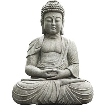 SC2264 Buddha Sitting Statue Cardboard Cutout Standee Standup