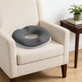thumbnail image 4 of Stress-Relieving Thickened Chair Cushion Soft Memorys Foam Seat Cushion For Office Chair Kitchen Dining Desk Wheelchair Non-Slide Bottom Round Pad, 4 of 6