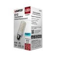 thumbnail image 4 of Satco 6.5 Watt T6 LED - Clear Finish - E12 Base - 5000K - 120 Volt, 4 of 8