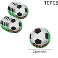 thumbnail image 3 of Hometravel Soccer Paper Plates, 10 Pack 7in 9in Disposable Dinnerware, Football Theme Party Supplies for Birthday, 3 of 6