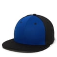 thumbnail image 4 of OC Sports TGS1930X Proflex Bamboo Charcoal Flat Visor Cap - Royal Bk, 4 of 8