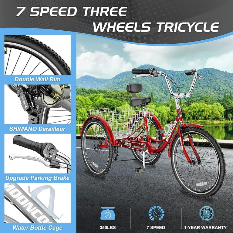 Trifecta tricycle ungrassed