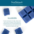 thumbnail image 2 of Scentsationals Scented Wax Cubes - Illusion - Fragrance Wax Melts Pack Electric Home Warmer Tart Wickless Candle Bar Air Freshener Spa Aroma Decor Gift - 2.5 oz (4-Pack), 2 of 5