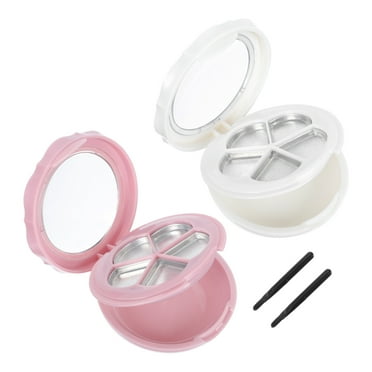 Portion Tray Lip Gloss Make up Palette Highlighter Cosmetics Container Eye Shadow Pack