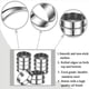 thumbnail image 2 of Paquete 24 Anillos para Muffins Ingleses,Anillos para Bollos 3,15 Pulgadas,Anillos para Tarta Doble Laminado de Acero Inoxidable, Moldes para Anillos de PasteleríA para Cocinar, 2 of 5