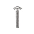 thumbnail image 4 of Uxcell M4 x 22mm 304 Stainless Steel Flanged Button Head Socket Cap Screws 100 Pack, 4 of 5