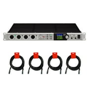 Steinberg AXR4U USB 3.0 Audio Interface (Rupert Neve Designs SILK emulation) with 4x XLR Cable Bundle
