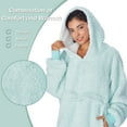 thumbnail image 4 of Catalonia Oversized Hoodie for Women Men, Big Hoodie Blanket, Ultra Long Wearable Blanket, Full Body Giant Hooded Blanket, Gift for Women Girlfriend, 4 of 7