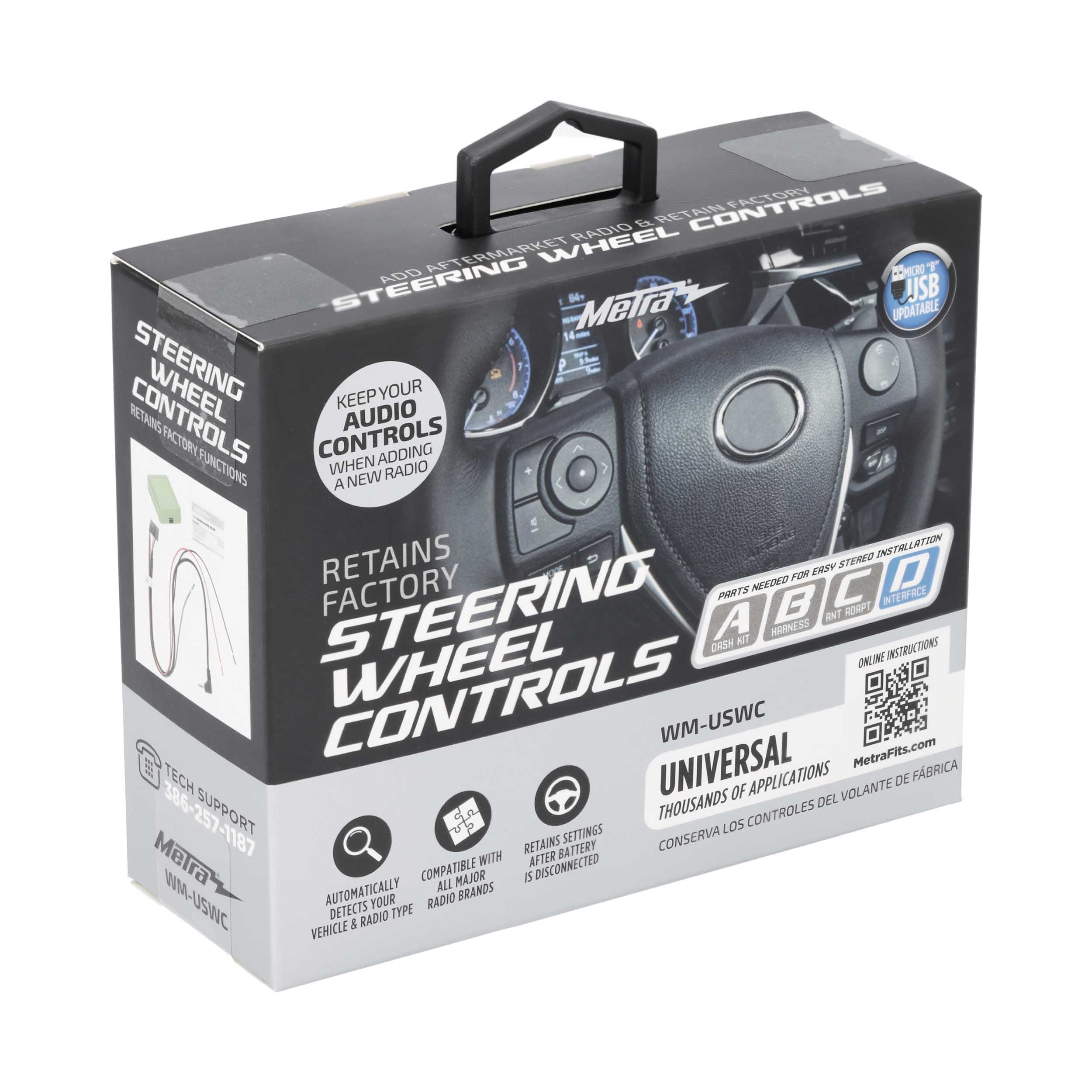 Metra Universal Steering Wheel Control Interface WM-USWC - for Aftermarket Radios
