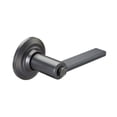 thumbnail image 3 of Yale Valdosta Round Lever Entry (Keyed), Suede Black, 3 of 3