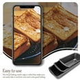 thumbnail image 3 of enqiretly Rectangular Toast Loaf Mold High Temperature Resistant Bread Baking Tray DIY Cheese Making Moulds Kitchen Supplies Baking Tool Large, Black, 3 of 8