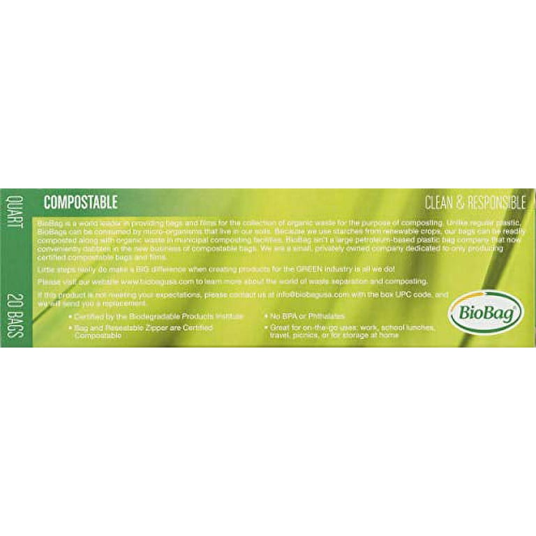 BioBag Certified Compostable Liners 2 Gal 600 ct