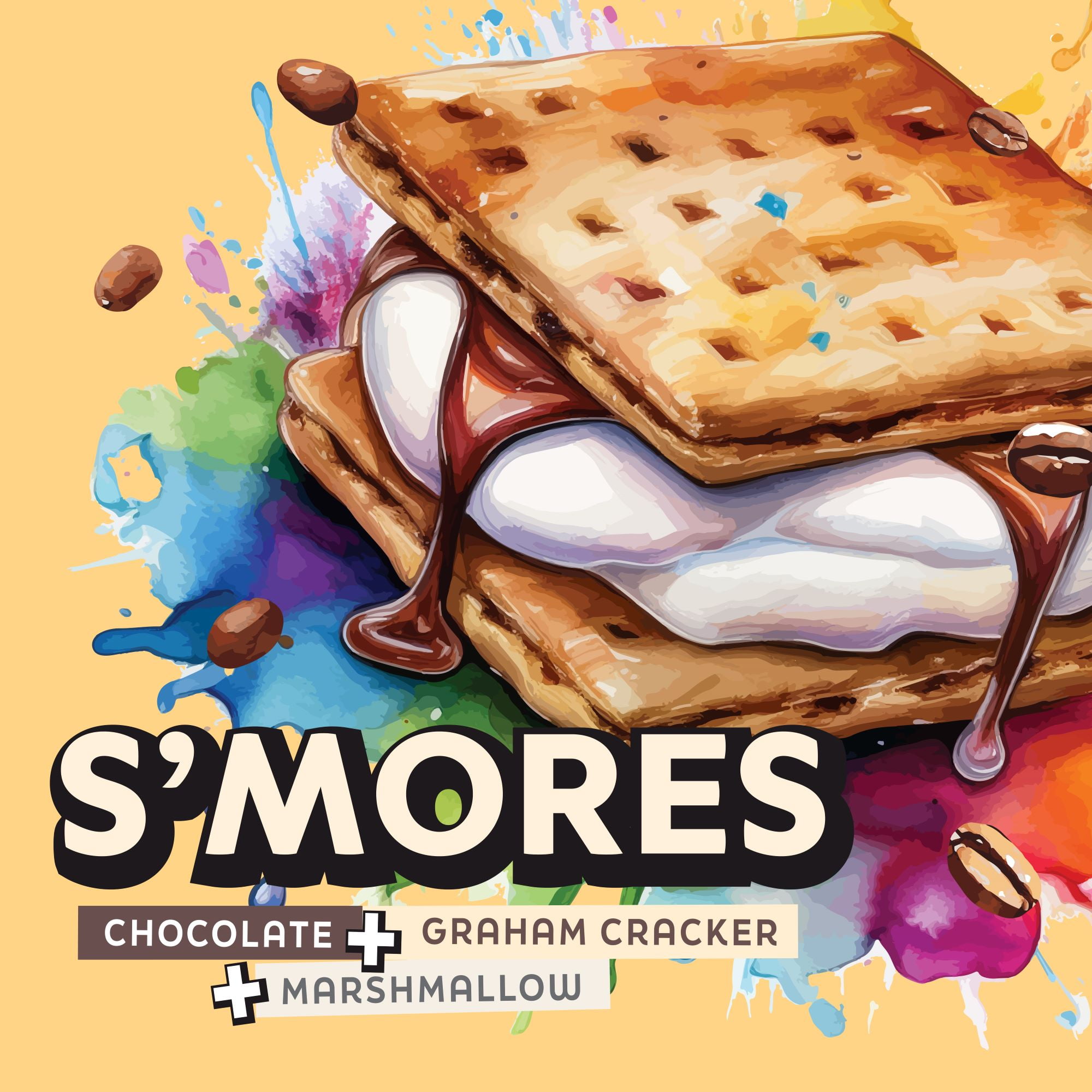 Java Factory Flavored Coffee Pods, Compatible with Keurig Brewers, S'Mores 40-Pack