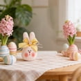 thumbnail image 3 of Easter Bunny Plush Easter Decor, Super Soft Easter Bunny Stuffed Animal Fun Easter Stuffed Bunny for Easter Decorations, Perfect Easter Basket Stuffers Easter Gifts for Friends, 3 of 5