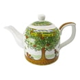thumbnail image 2 of Royal Tara Irish Tree of Life Kitchen Set - Teapot - Loose Leaf Tea Tin - Tea Towel and Pot Holder | Celtic Design Gift, 2 of 5