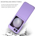 thumbnail image 3 of Designed for Samsung Galaxy Z Flip 7 Case, Support Wireless Charging Hard PC Slim Shockproof Drop Protective Skin Friendly Thin Fit Phone Case for Samsung Galaxy Z Flip 7, Purple, 3 of 6