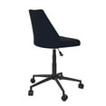 thumbnail image 6 of Novogratz Brittany Office Chair with Casters, Blue Linen, 6 of 11