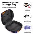 thumbnail image 4 of Aesthetic Yellow Purple Butterflies Pattern Sanitary Napkin Storage Bag, Zipper Menstrual Cup Pouch Feminine Menstruation First Period Pads Holder for Girls Women Ladies, 4 of 6