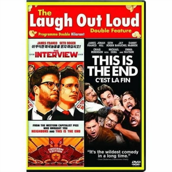 Programme Double Hilarant : L'Interview Qui Tue! / C'est La Fin (Bilingue)