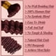 thumbnail image 5 of Cabello trenzado humano Ocahsm Deep Wave, 18 cm, 100 g/2 paquetes 99J, 5 of 6
