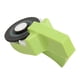 thumbnail image 4 of Embossing Label Maker Green Fácil operación Diseño ergonómico Etiqueta portátil que hace la impresora con las cintas para el arte DIY, 4 of 8