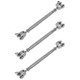 thumbnail image 1 of 3X 304 Stainless Steel Rigging Screw Closed Body Jaw Jaw Turnbuckle 7/32 Inch Thread, 1 of 4