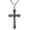 Style-2, variant on Vintage Celtic Cross Necklace for Men/Women,925 Sterling Silver Irish Knot Serenity Prayer Pendant Crucifix Mens Jewelry with Stainless Steel Box Chain