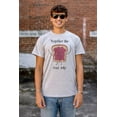 thumbnail image 4 of Kawaii Matching Couples Set PB and J Plus Size Crewneck Graphic Tee Shirt Brisco Brands 4X, 4 of 5