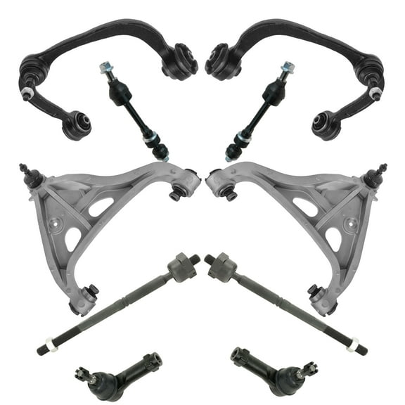 TRQ Control Arm Tie Rod Sway Bar Link Steering Suspension Kit 10pc for F150 PSA63442 Fits select: 2005-2008 FORD F150, 2006-2008 LINCOLN MARK LT