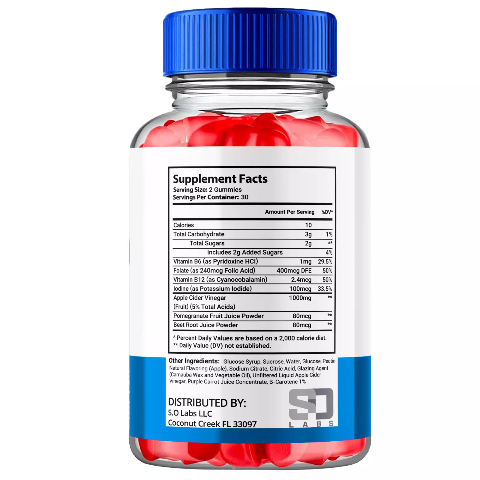 Keto Nature Keto ACV Gummies Maximum Strength Weight Management Supplement 120 Gummies